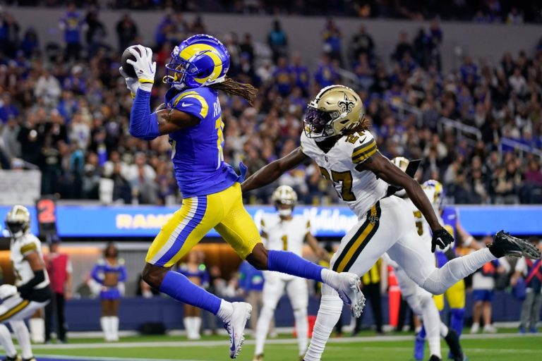 Matthew Stafford’s Rams start strong, hold off Saints 30-22 to surge forward in NFC playoff race