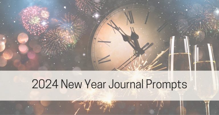 2024 New Year Journal Prompts