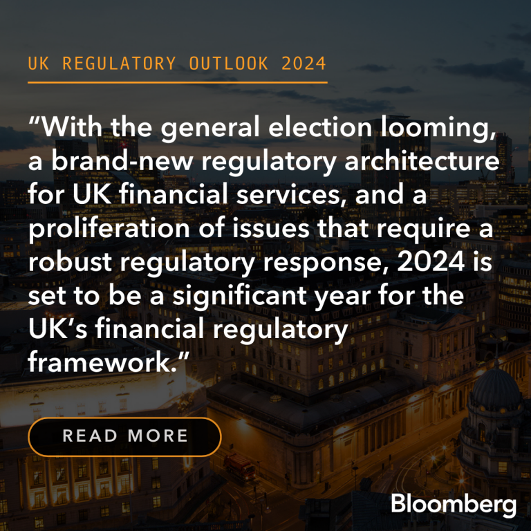 UK Regulatory Outlook 2024 | Insights