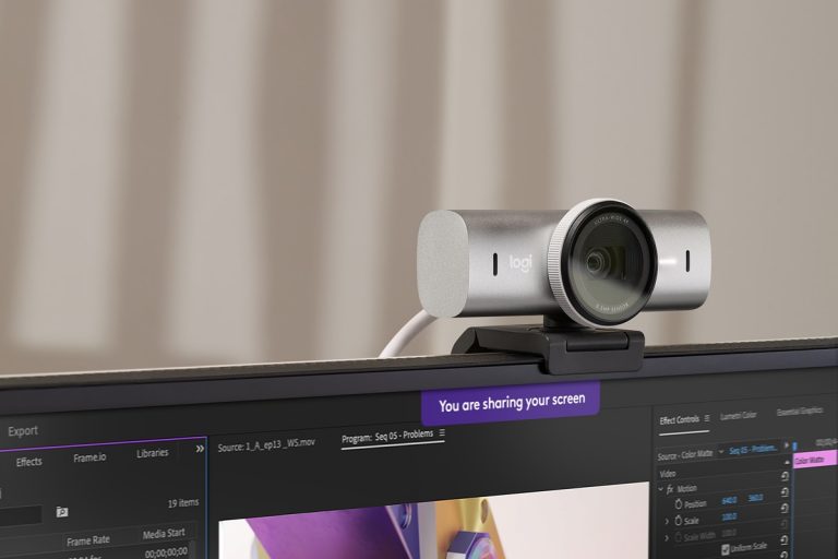 Logitech unveils MX Brio AI-enhanced webcams for work and streaming